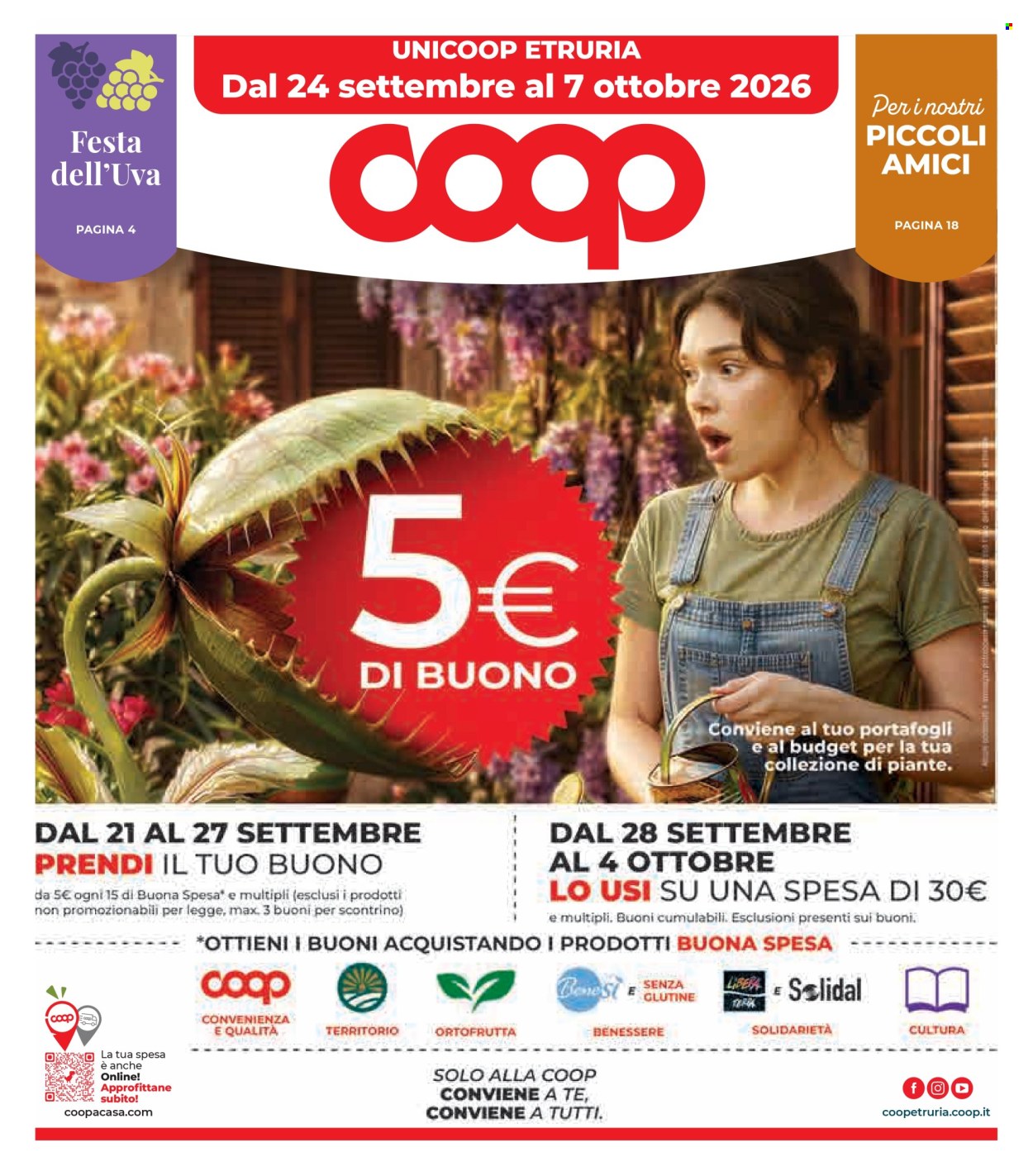 Volantino Coop - 24/9/2026 - 7/10/2026. Pagina 1