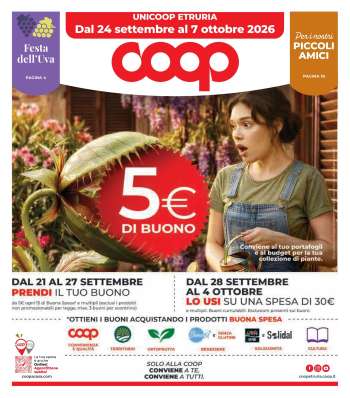 Volantino Coop - 24/9/2026 - 7/10/2026.