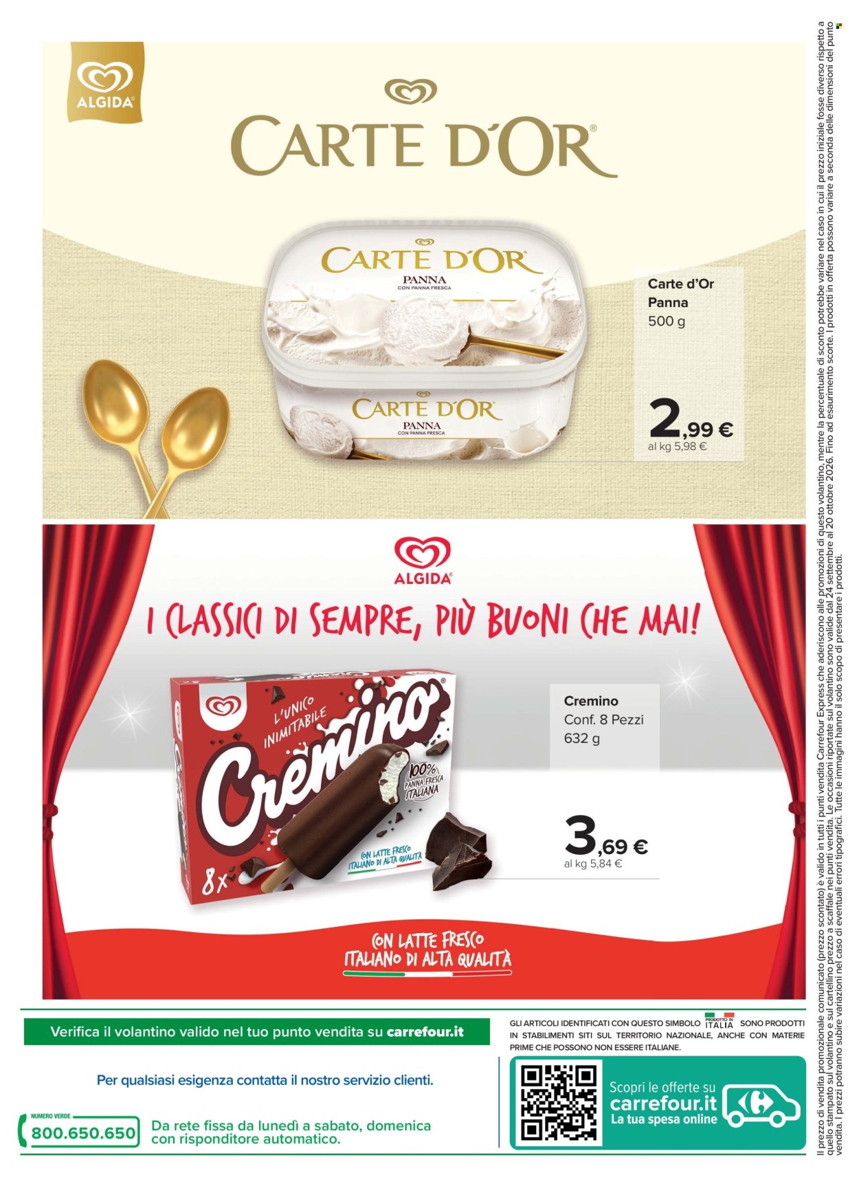 Volantino Carrefour - 24/9/2026 - 20/10/2026. Pagina 2