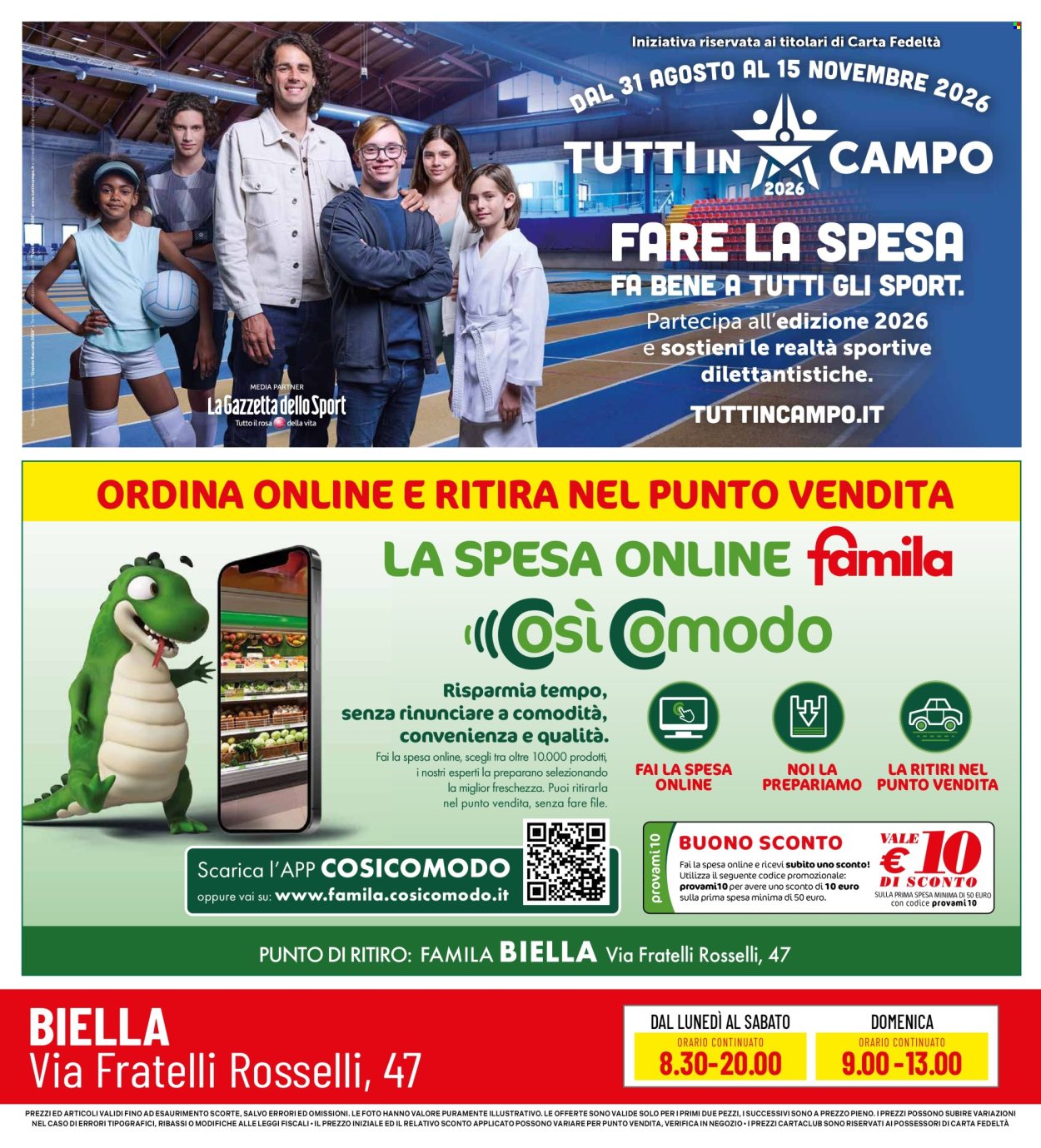 Volantino Famila - 24/9/2026 - 4/10/2026. Pagina 32
