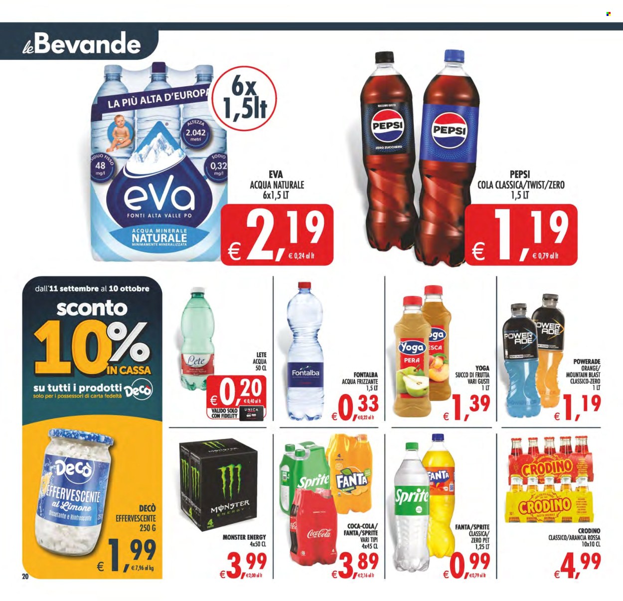 Volantino Deco - 22/9/2026 - 1/10/2026. Pagina 20