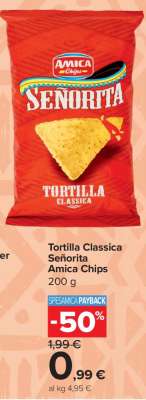 Tortilla Classica Señorita Amica Chips