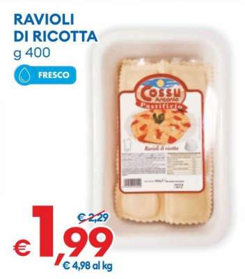 RAVIOLI DI RICOTTA