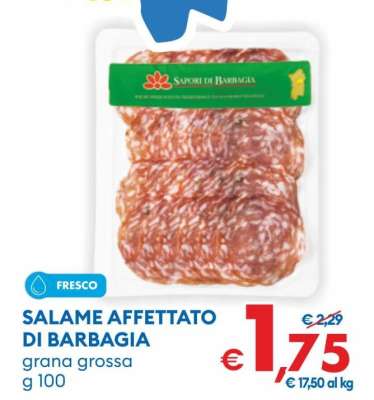 SALAME AFFETTATO DI BARBAGIA