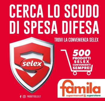 Volantino Famila - 21/9/2026 - 31/1/2027.