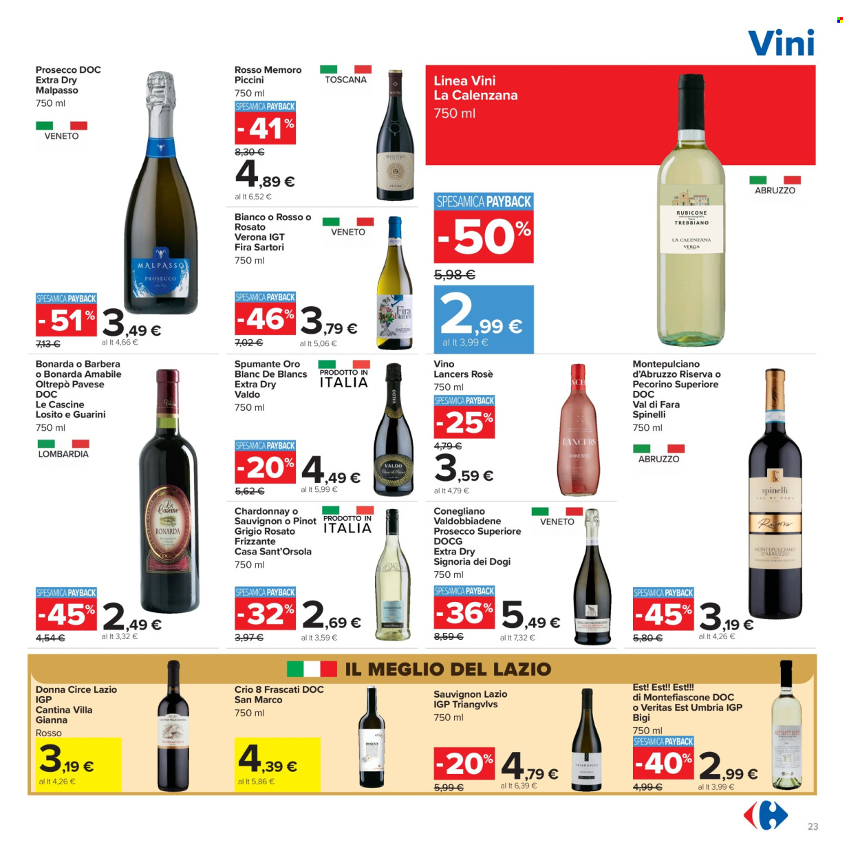 Volantino Carrefour - 29/9/2026 - 12/10/2026. Pagina 23