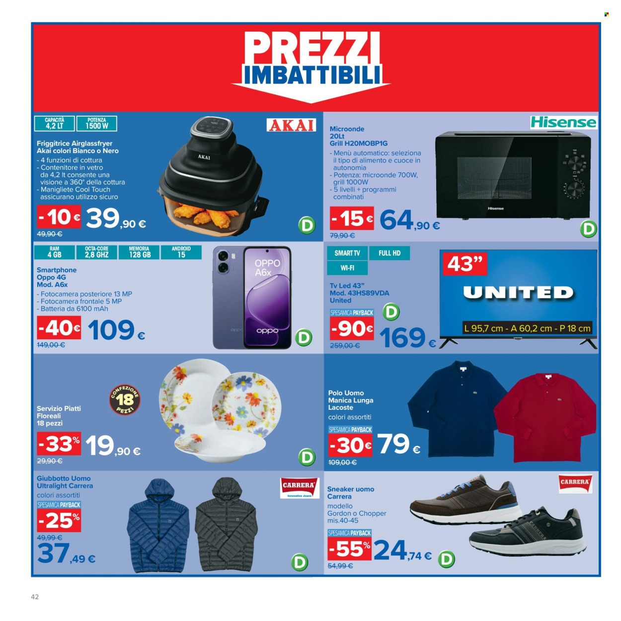 Volantino Carrefour - 29/9/2026 - 12/10/2026. Pagina 42