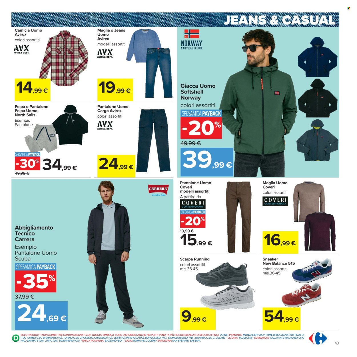 Volantino Carrefour - 29/9/2026 - 12/10/2026. Pagina 43