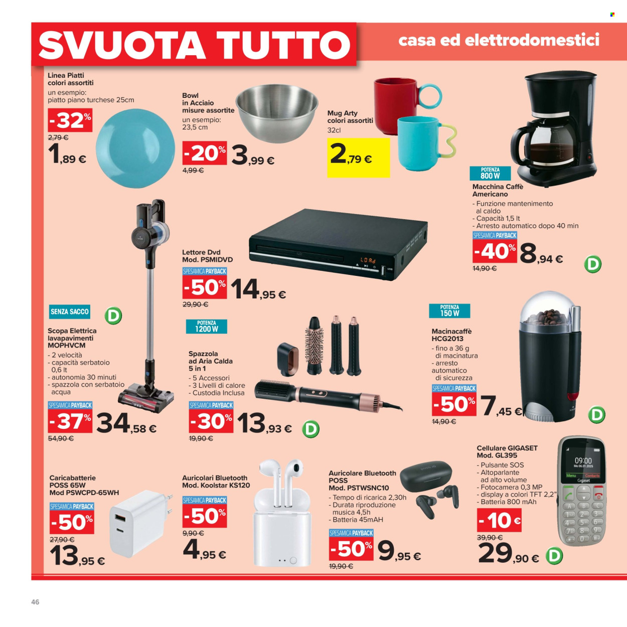 Volantino Carrefour - 29/9/2026 - 12/10/2026. Pagina 46