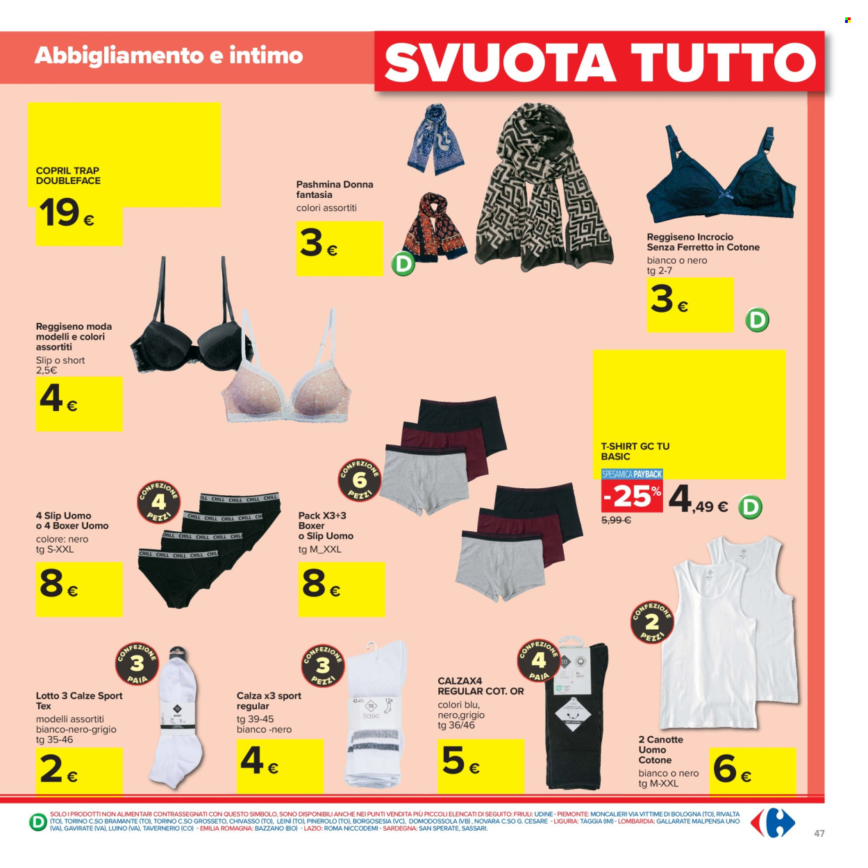 Volantino Carrefour - 29/9/2026 - 12/10/2026. Pagina 47