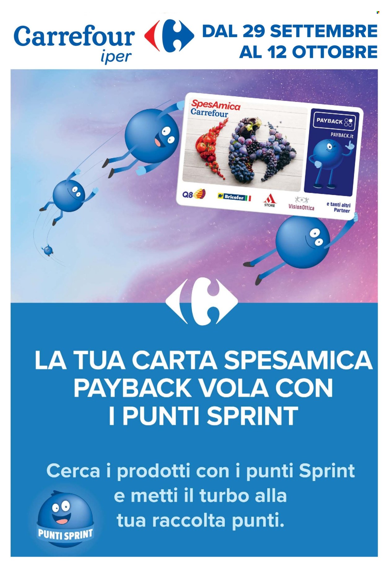 Volantino Carrefour - 29/9/2026 - 12/10/2026. Pagina 1