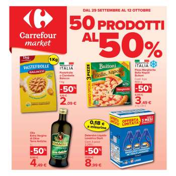 Volantino Carrefour - 29/9/2026 - 12/10/2026.