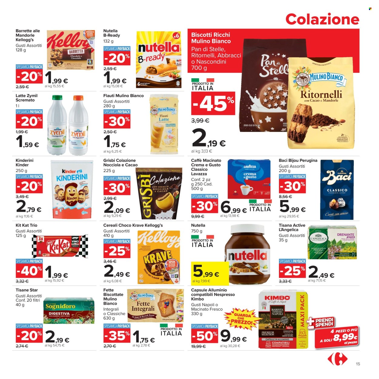 Volantino Carrefour - 29/9/2026 - 12/10/2026. Pagina 15