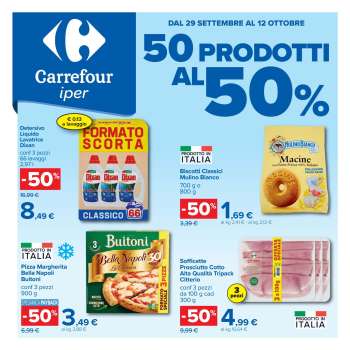 Volantino Carrefour - 29/9/2026 - 12/10/2026.