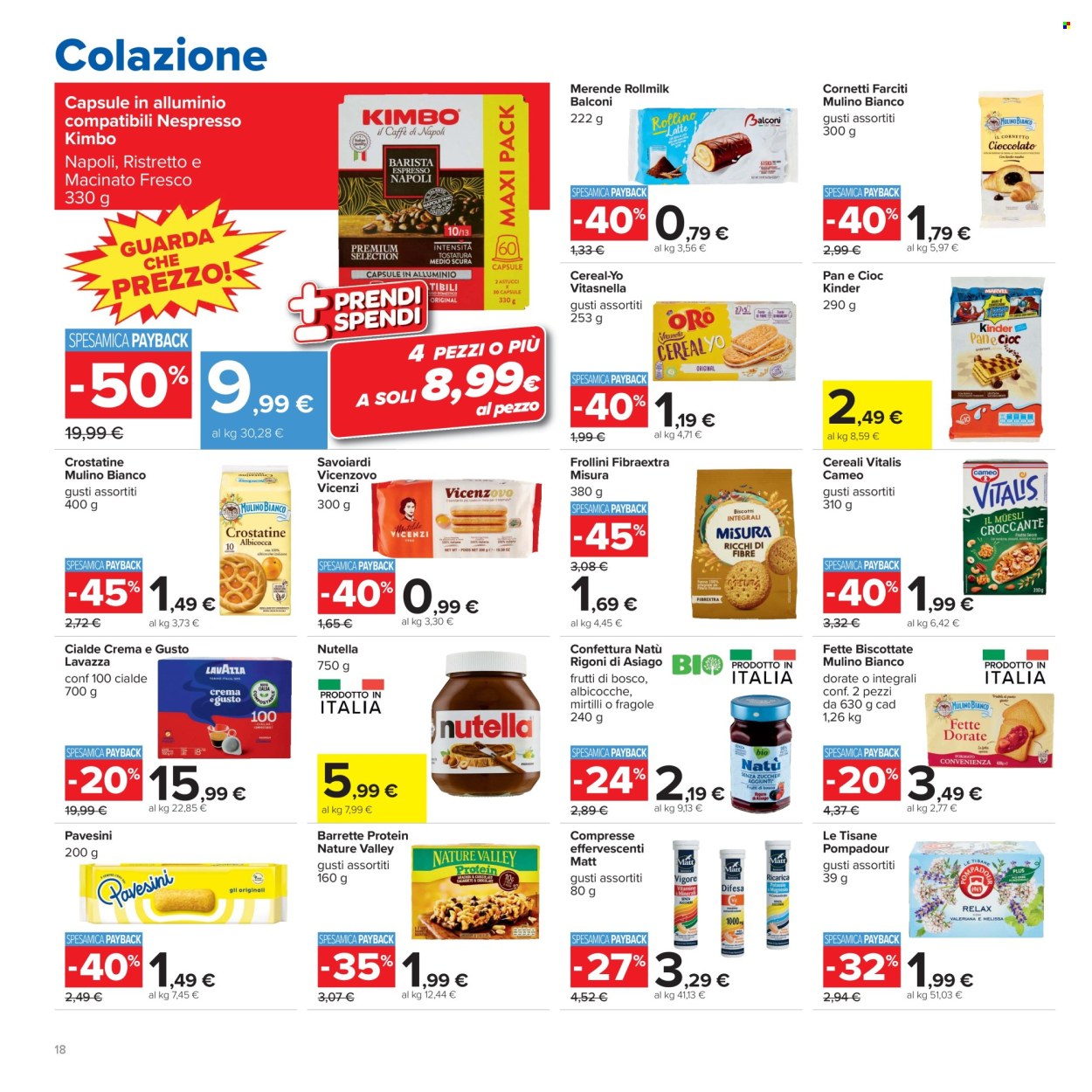 Volantino Carrefour - 29/9/2026 - 12/10/2026. Pagina 18