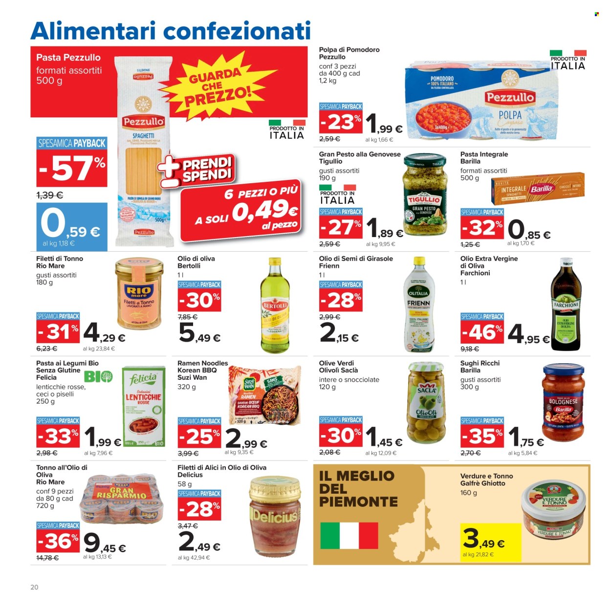 Volantino Carrefour - 29/9/2026 - 12/10/2026. Pagina 20