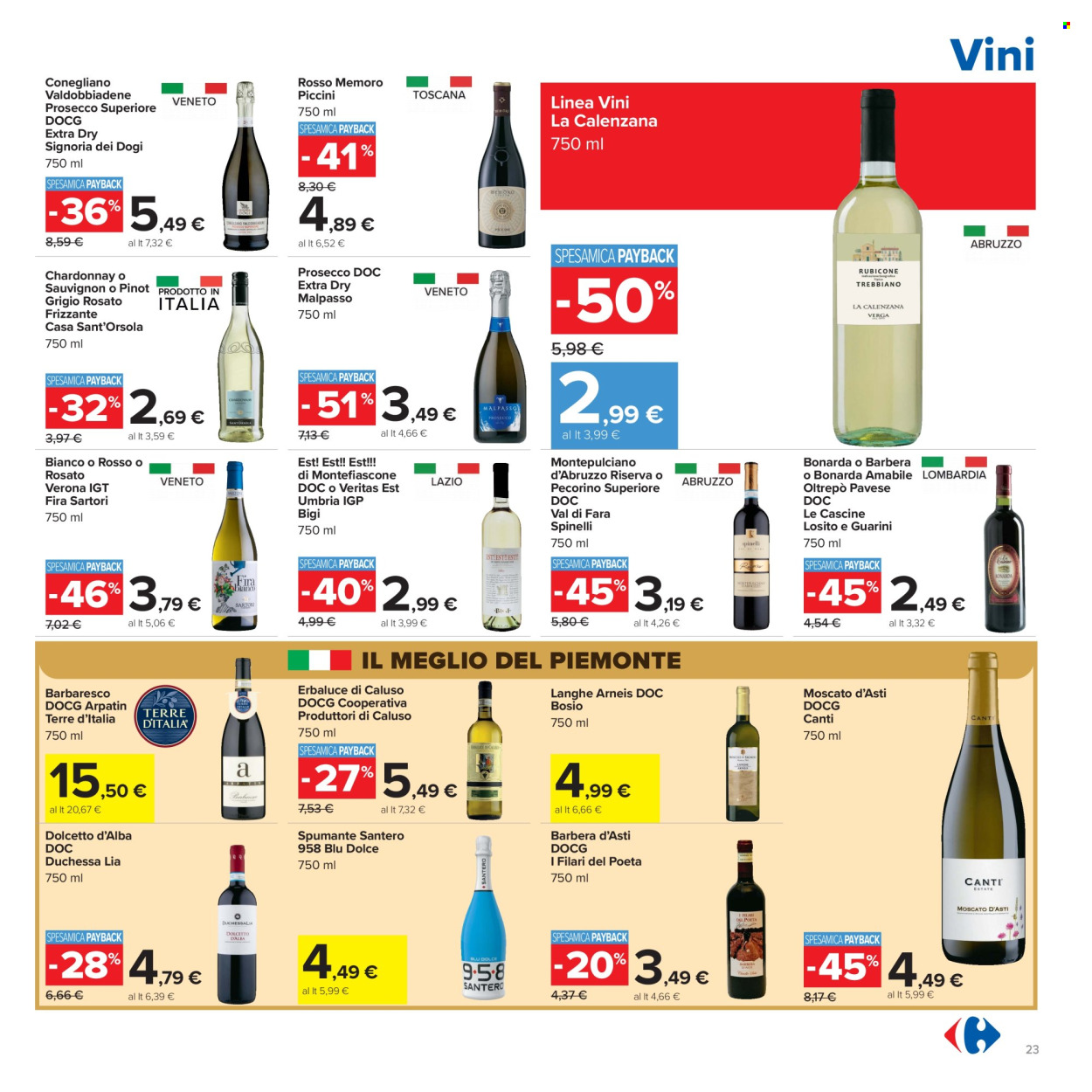 Volantino Carrefour - 29/9/2026 - 12/10/2026. Pagina 23