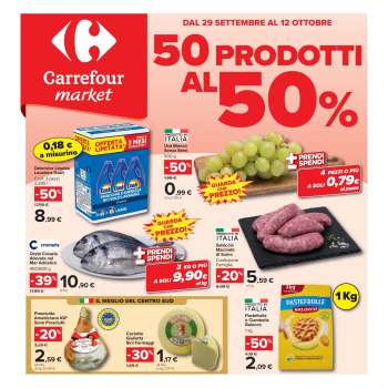 Volantino Carrefour - 29/9/2026 - 12/10/2026.