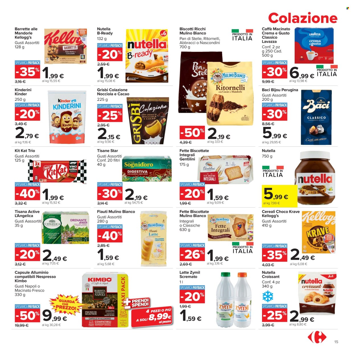 Volantino Carrefour - 29/9/2026 - 12/10/2026. Pagina 15