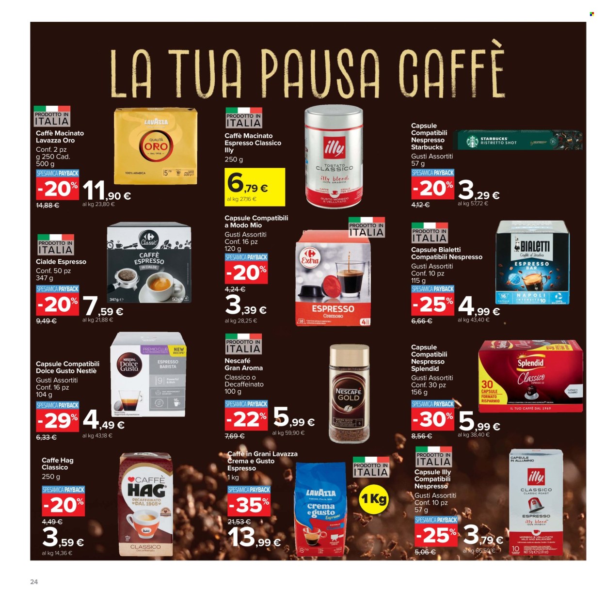 Volantino Carrefour - 29/9/2026 - 12/10/2026. Pagina 24