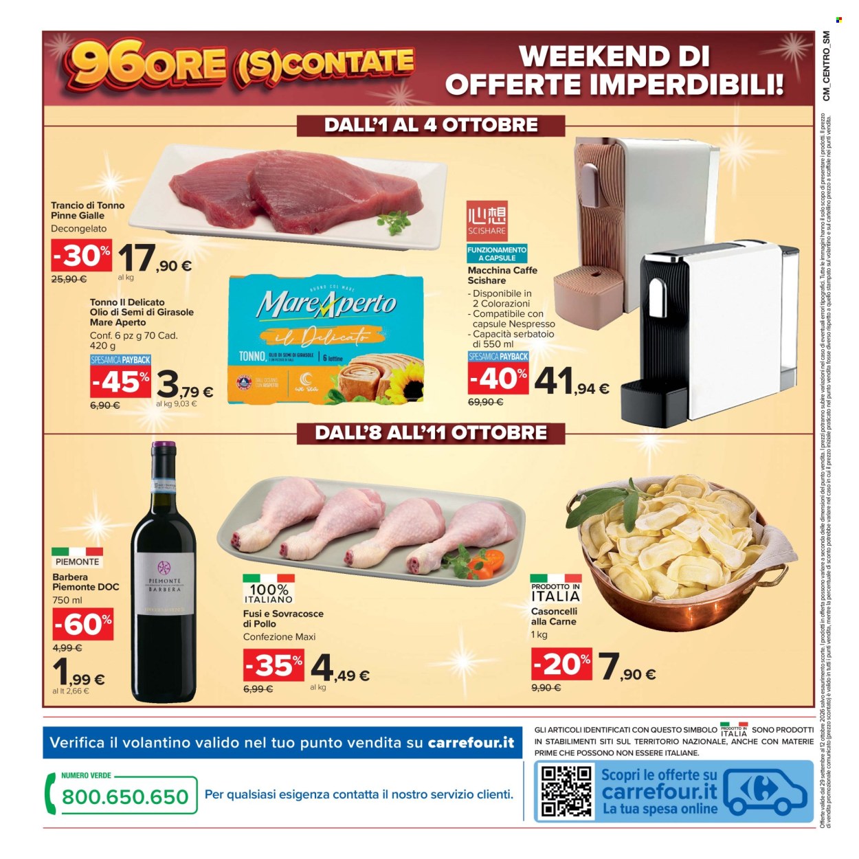 Volantino Carrefour - 29/9/2026 - 12/10/2026. Pagina 30