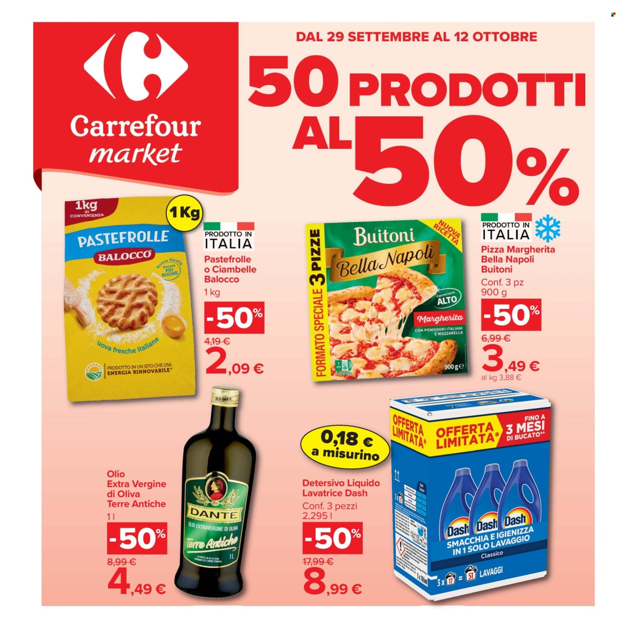 Volantino Carrefour - 29/9/2026 - 12/10/2026. Pagina 1