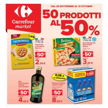 Volantino Carrefour - 29/9/2026 - 12/10/2026.