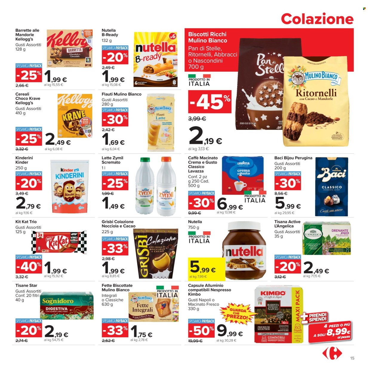 Volantino Carrefour - 29/9/2026 - 12/10/2026. Pagina 15