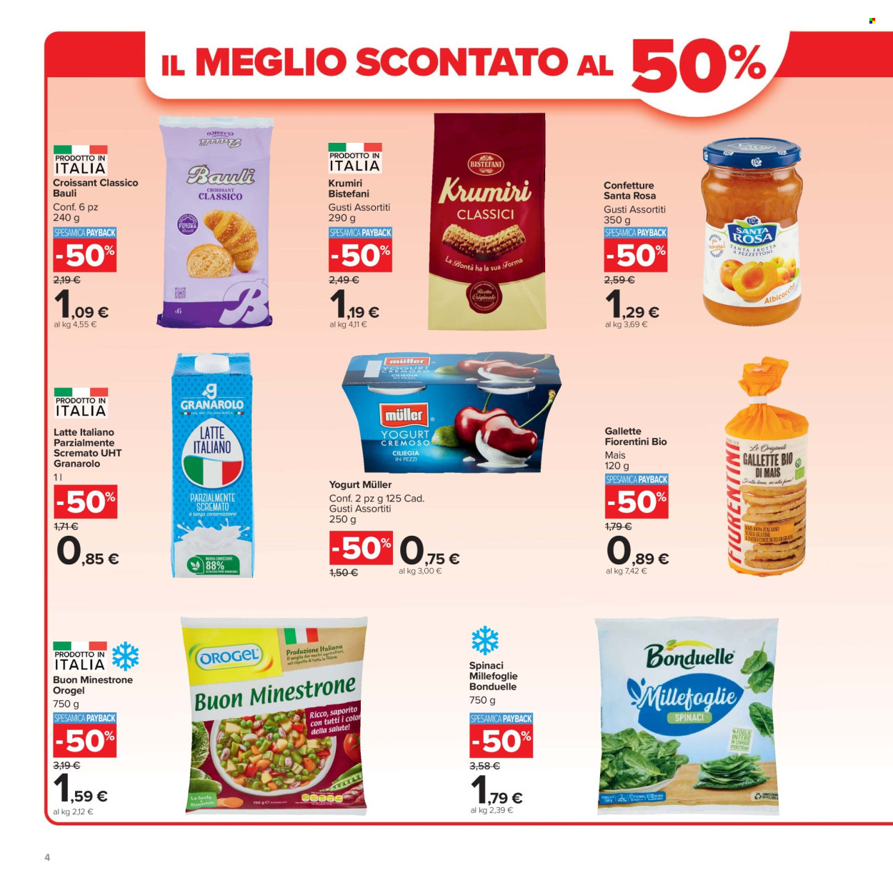 Volantino Carrefour - 29/9/2026 - 12/10/2026. Pagina 4