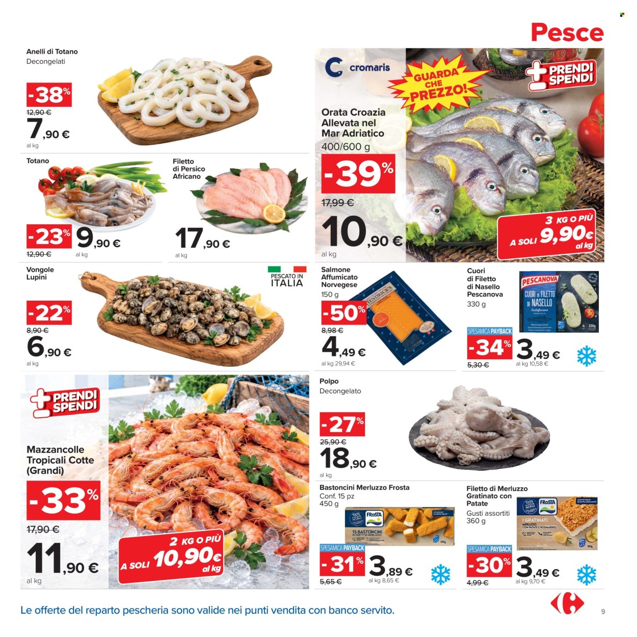 Volantino Carrefour - 29/9/2026 - 12/10/2026. Pagina 9