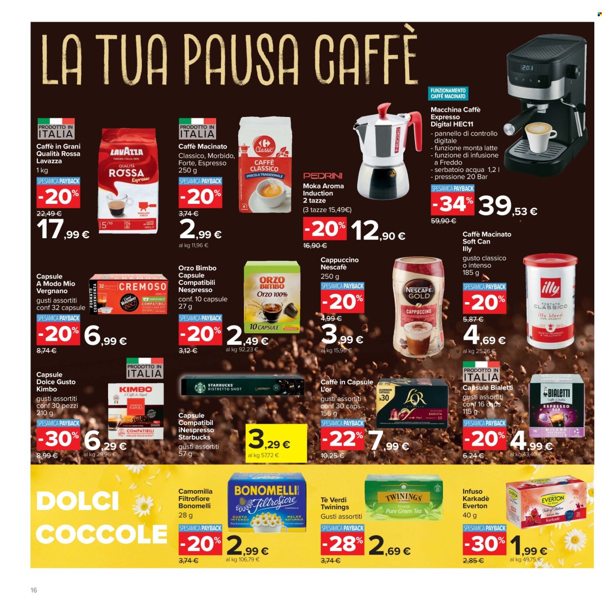 Volantino Carrefour - 29/9/2026 - 12/10/2026. Pagina 16