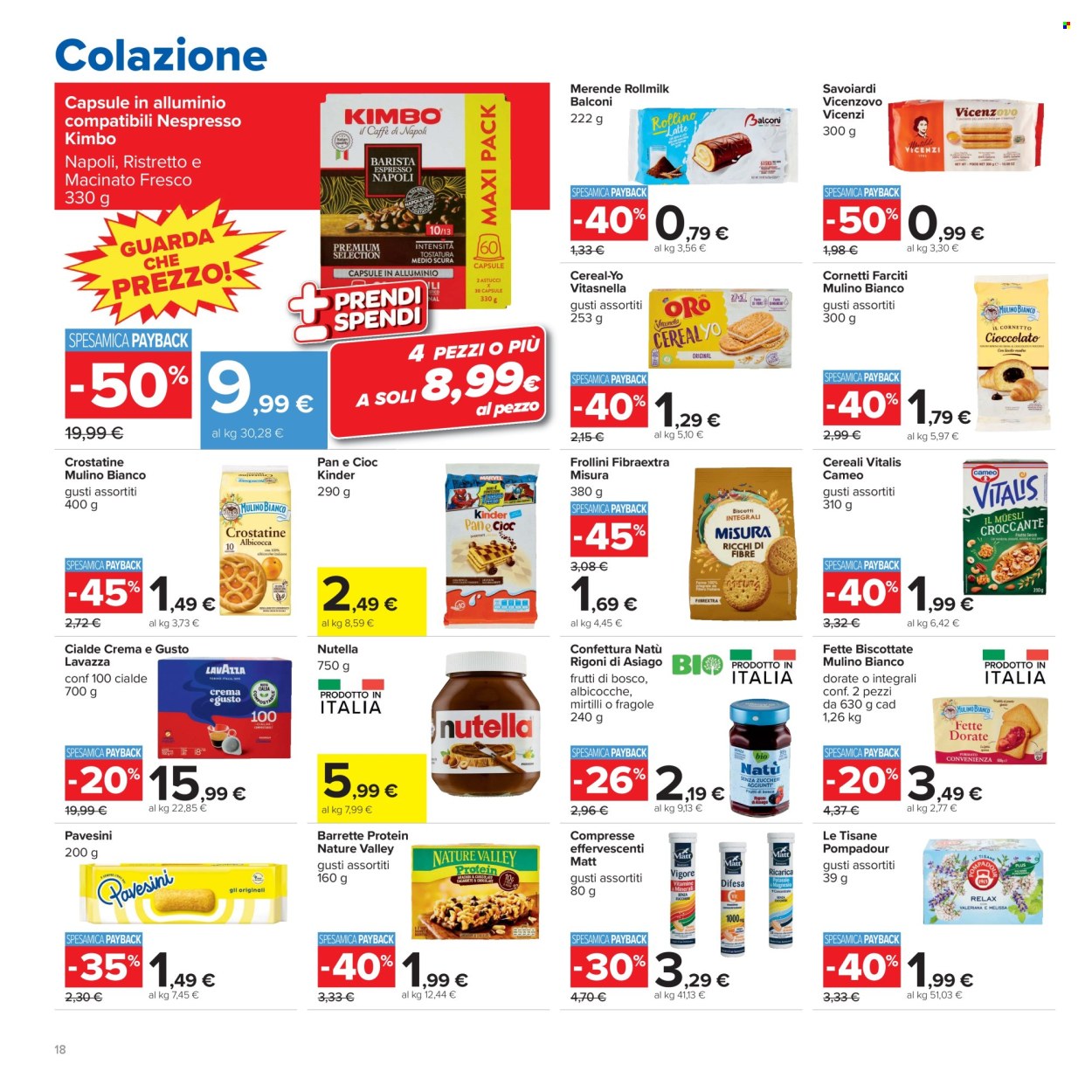 Volantino Carrefour - 29/9/2026 - 12/10/2026. Pagina 18
