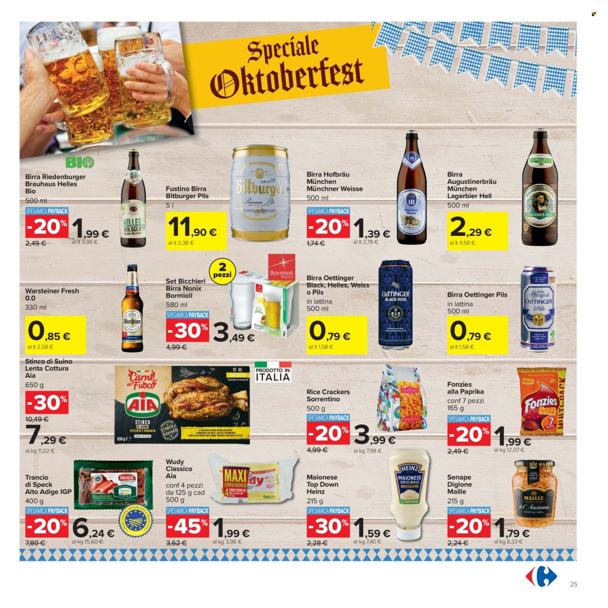Volantino Carrefour - 29/9/2026 - 12/10/2026. Pagina 25