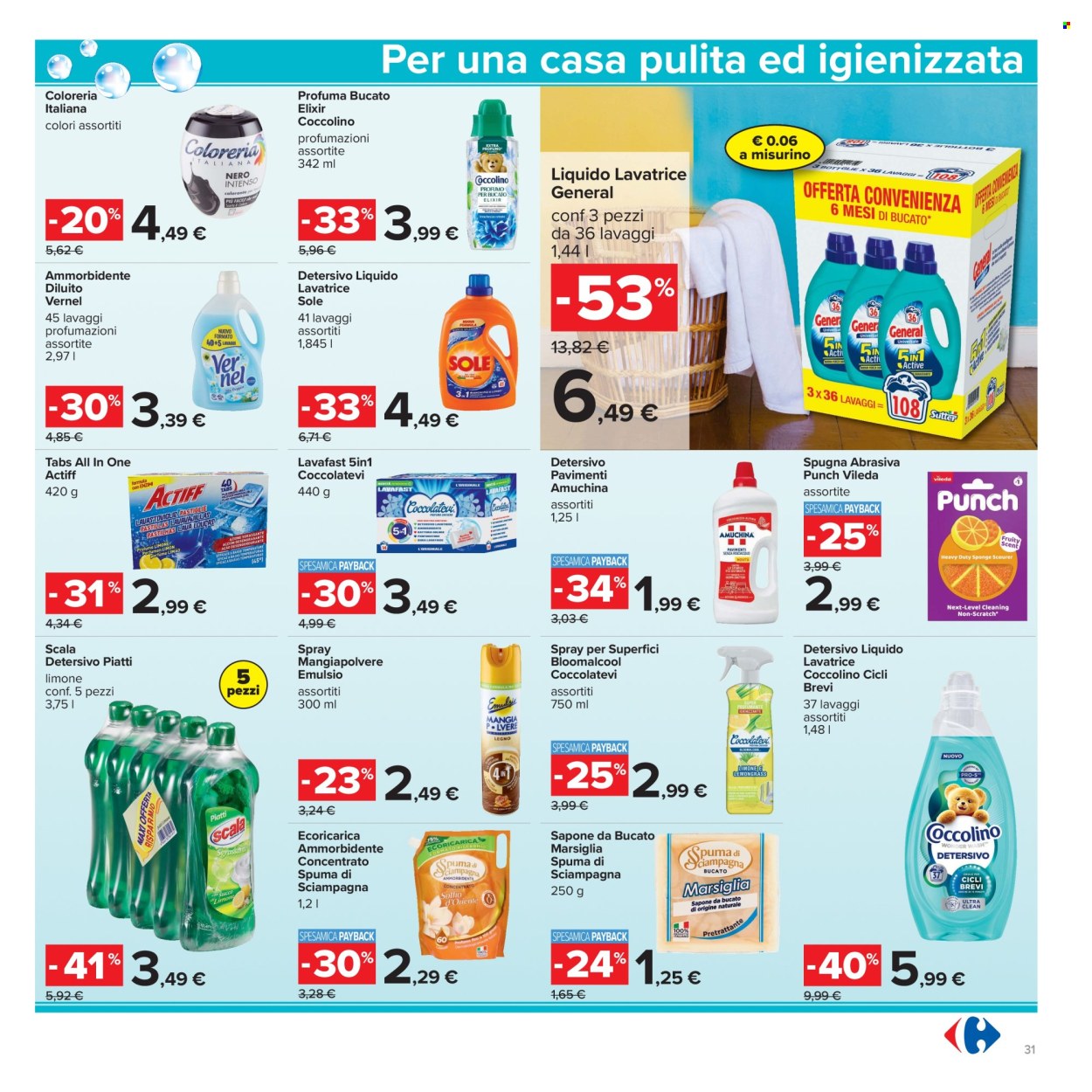Volantino Carrefour - 29/9/2026 - 12/10/2026. Pagina 31