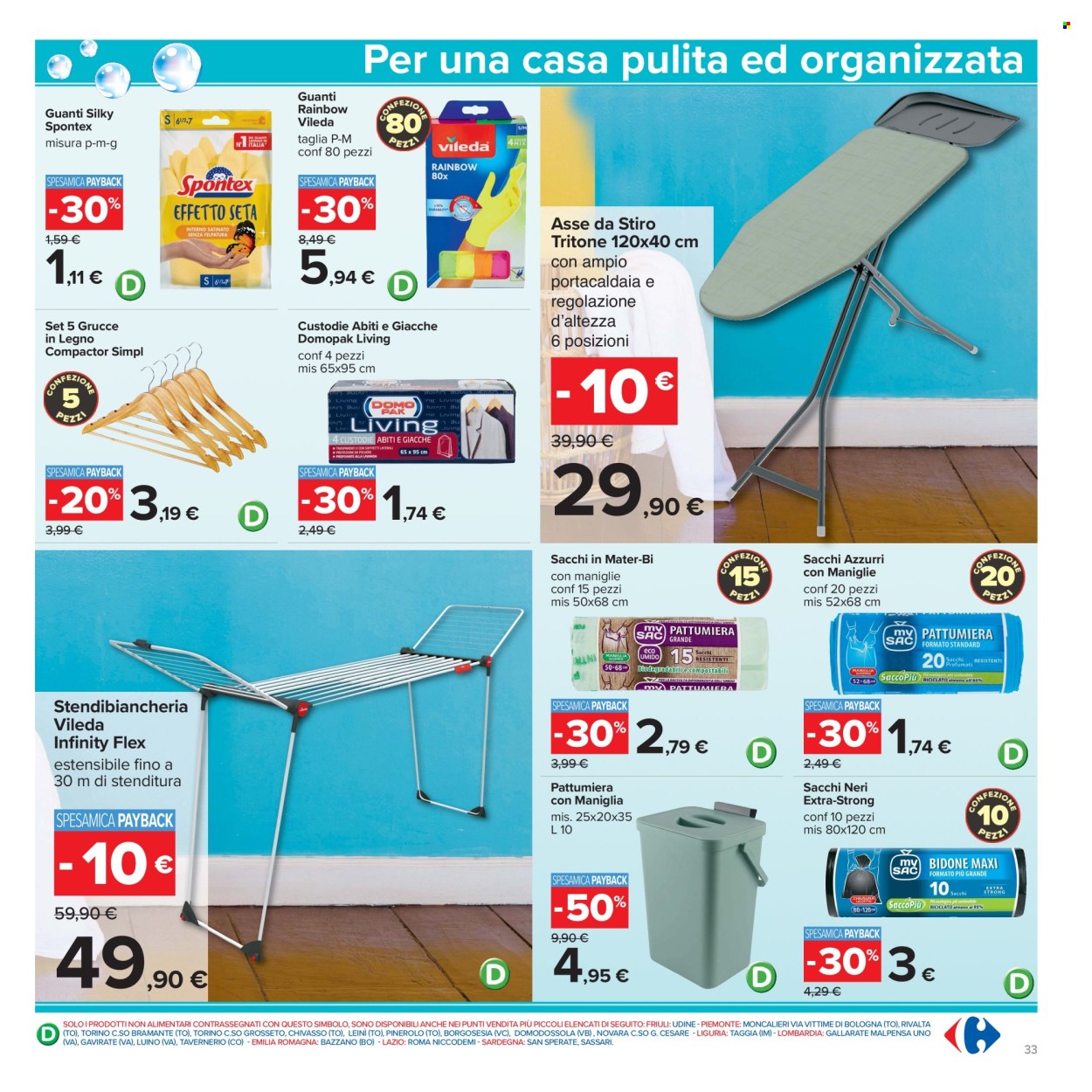 Volantino Carrefour - 29/9/2026 - 12/10/2026. Pagina 33