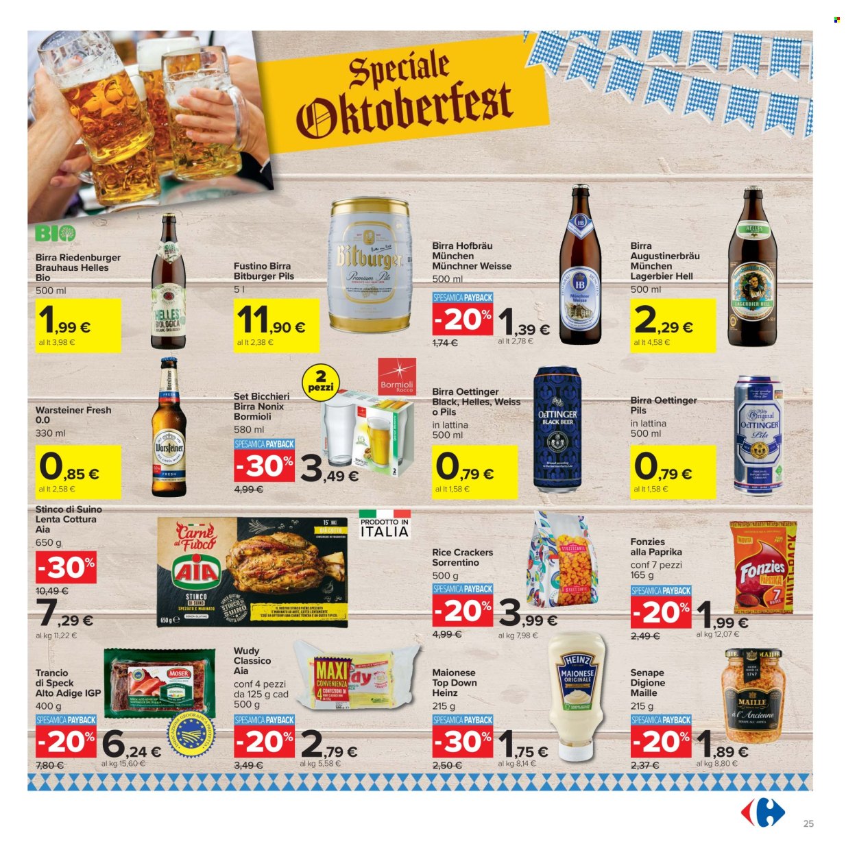 Volantino Carrefour - 29/9/2026 - 12/10/2026. Pagina 25