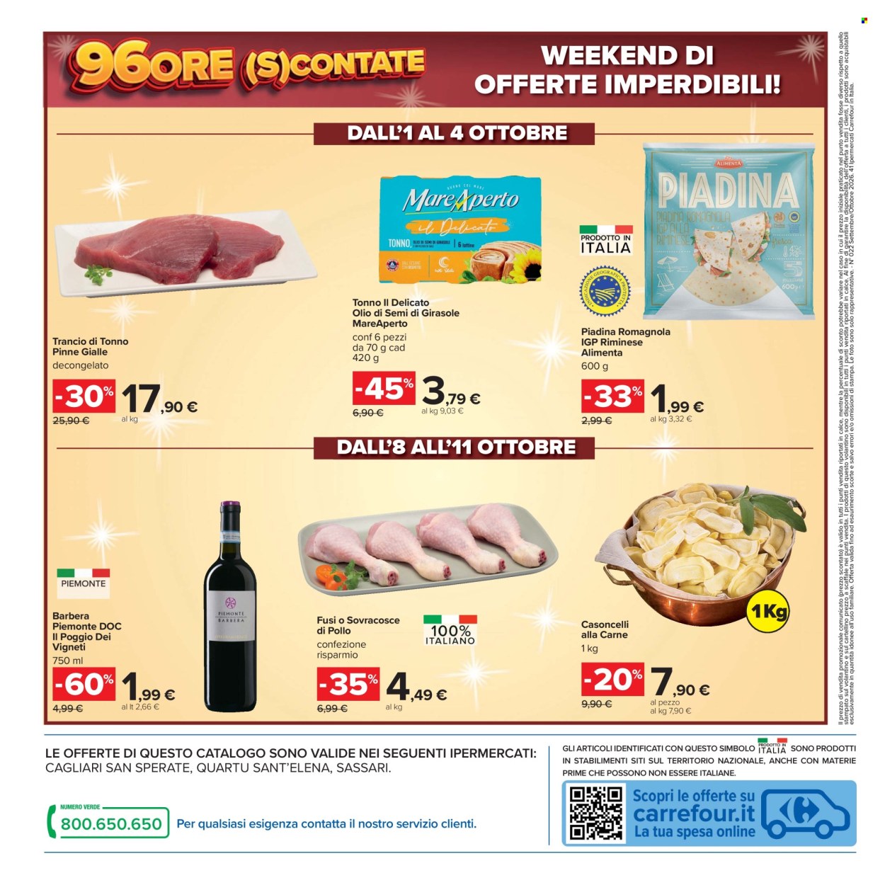 Volantino Carrefour - 29/9/2026 - 12/10/2026. Pagina 48