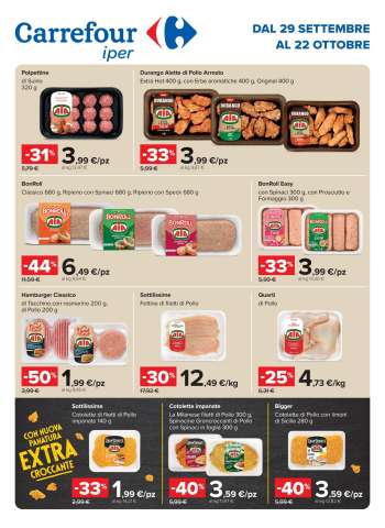 Volantino Carrefour - 29/9/2026 - 15/11/2026.