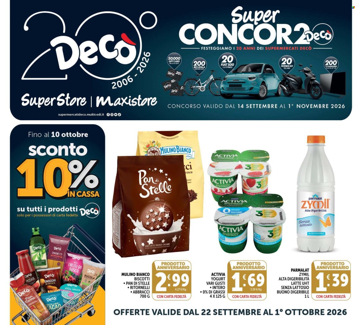 Volantino Deco - 22/9/2026 - 1/10/2026. Pagina 1
