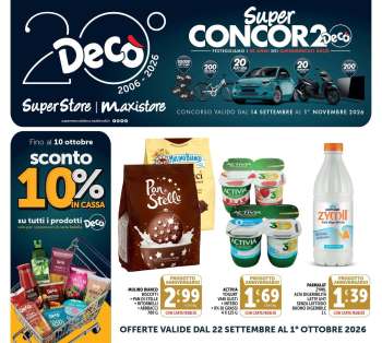 Volantino Deco - 22/9/2026 - 1/10/2026.