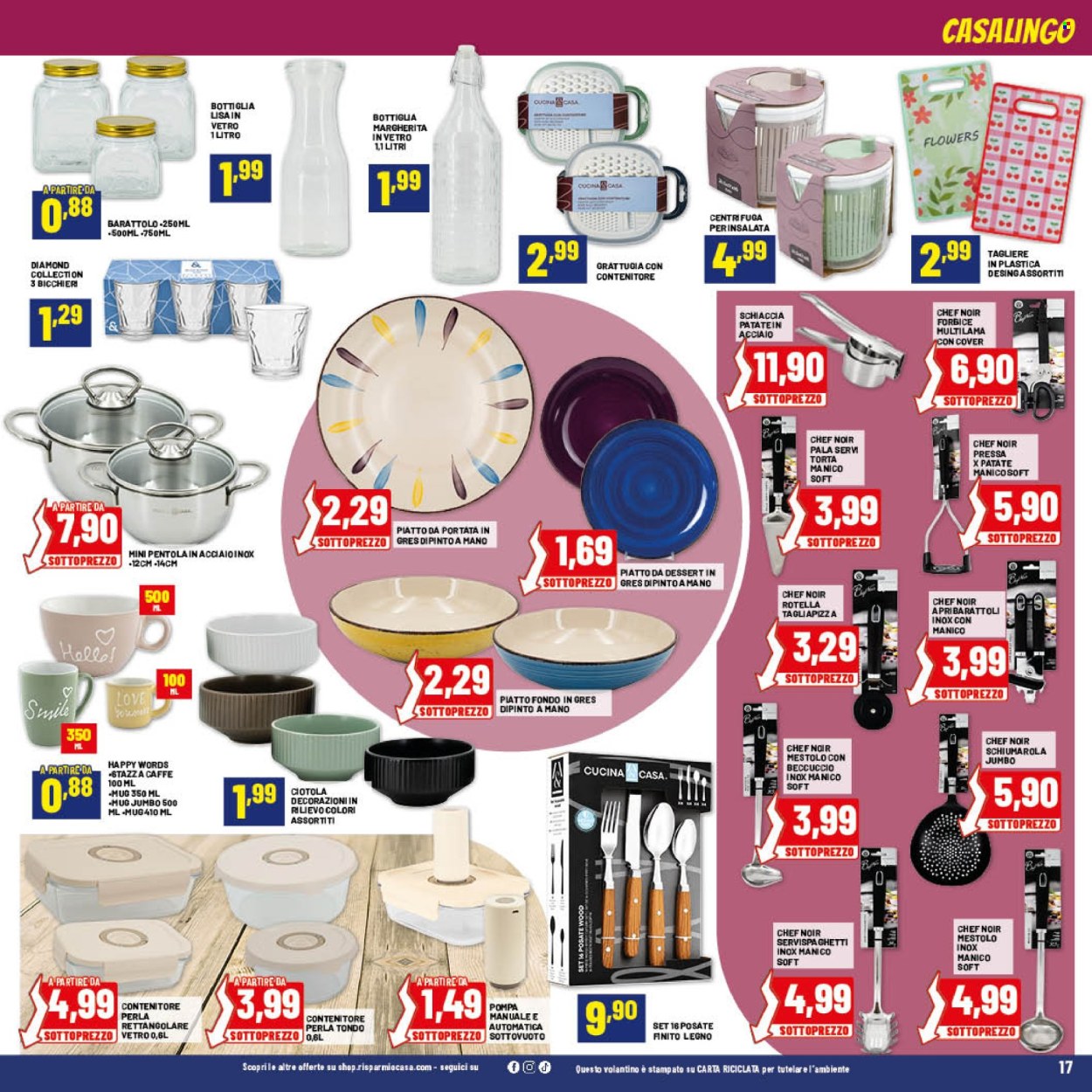 Volantino Risparmio Casa - 24/9/2026 - 11/10/2026. Pagina 17