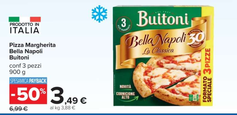 Pizza Margherita Bella Napoli Buitoni