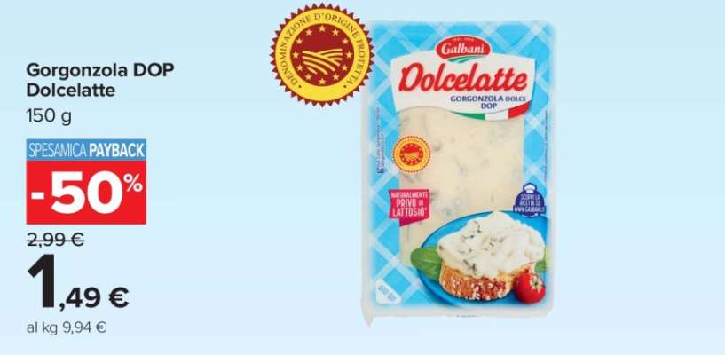 Gorgonzola DOP Dolcelatte