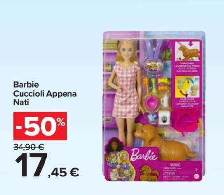 Barbie Cuccioli Appena Nati