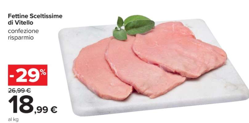 Fettine Sceltissime di Vitello