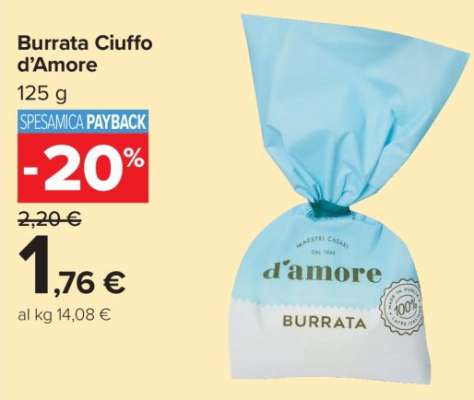 Burrata Ciuffo d’Amore