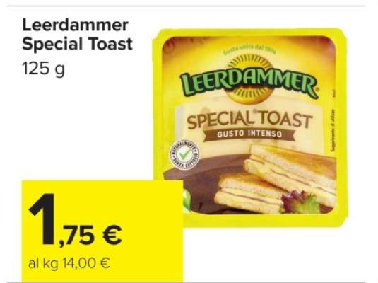 Leerdammer Special Toast