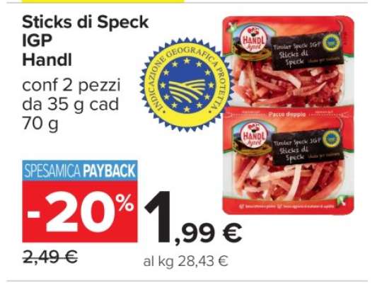 Sticks di Speck IGP Handl