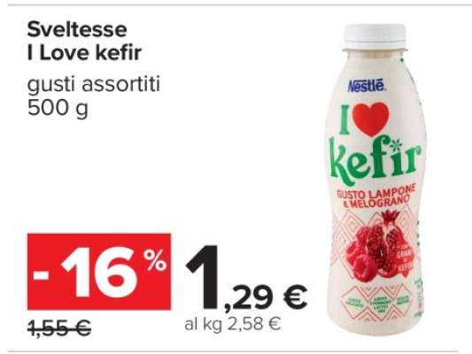 Sveltesse I Love Kefir