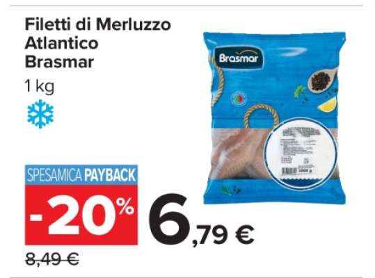 Filetti di Merluzzo Atlantico Brasmar